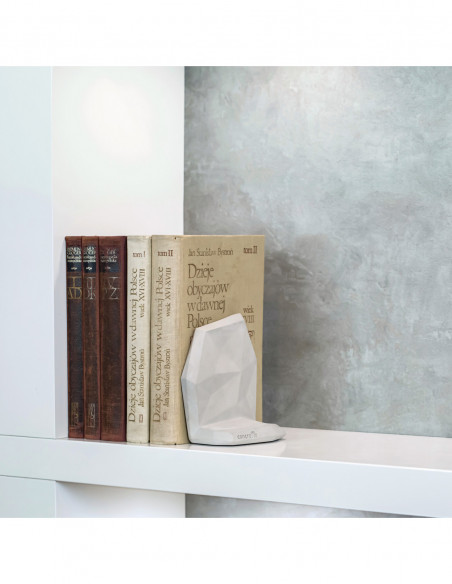 Podpórka do książek Low-Poly Light Beige Poli