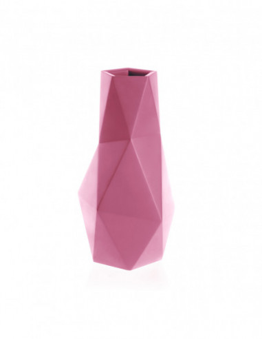 Wazon Low-Poly Candy Pink Poli