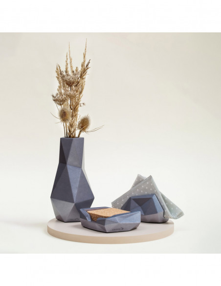 Wazon Low-Poly Steel Poli