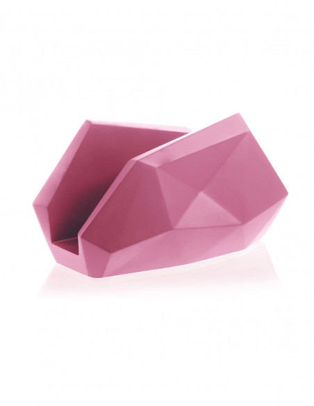 Serwetownik Low-Poly Candy Pink Poli