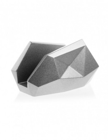 Serwetownik Low-Poly Silver Poli