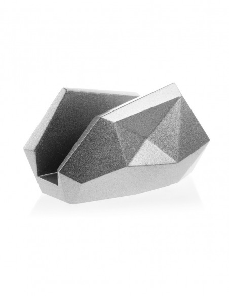 Serwetownik Low-Poly Silver Poli