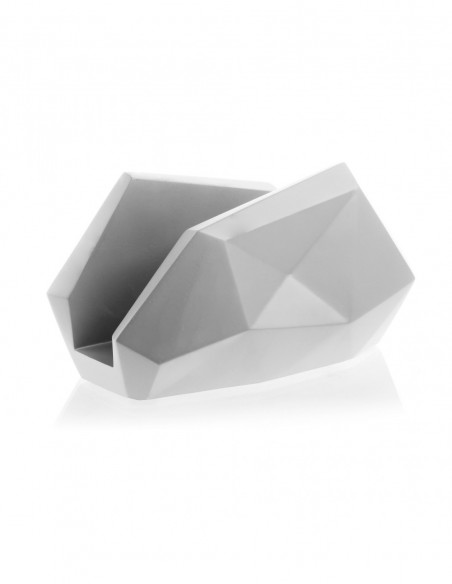 Serwetownik Low-Poly White Poli