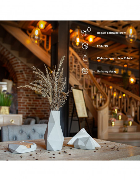 Pojemnik na podkładki Low-Poly Unpainted