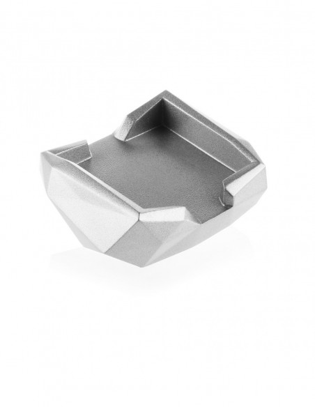 Pojemnik na podkładki Low-Poly Silver Poli