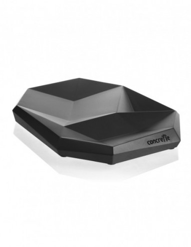 Patera Low-Poly Black Matt Poli