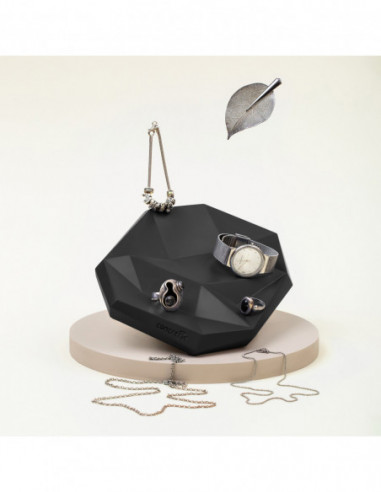 Patera Low-Poly Black Matt Poli