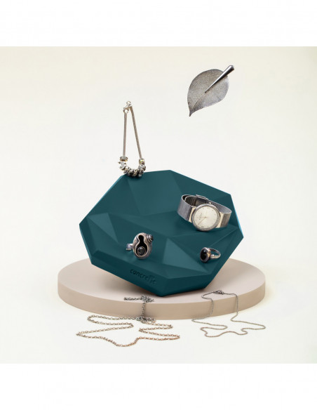 Patera Low-Poly Dark Turquoise Poli