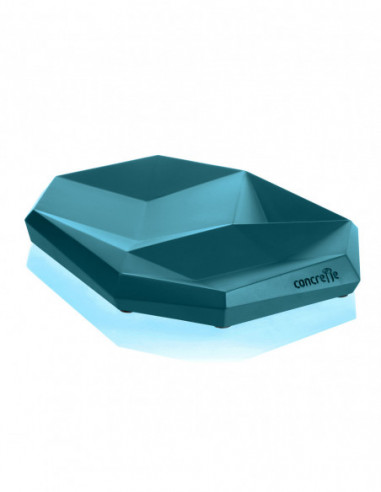 Patera Low-Poly Dark Turquoise Poli