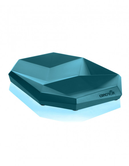 Patera Low-Poly Dark Turquoise Poli