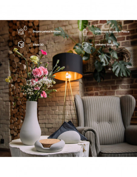 Wazon Smooth  Unpainted