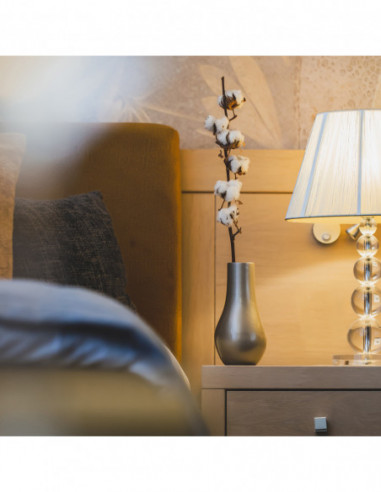 Wazon Smooth  Black Matt Poli