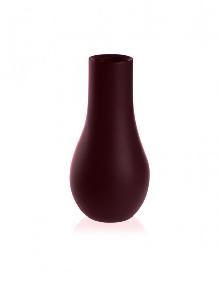 Wazon Smooth  Maroon Poli