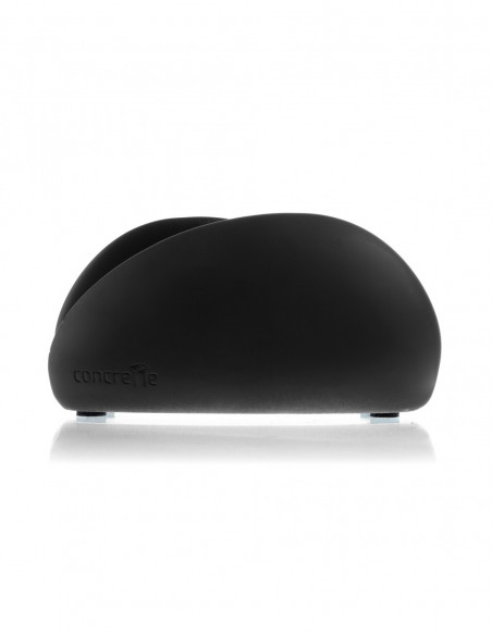 Serwetownik Smooth Black Matt Poli