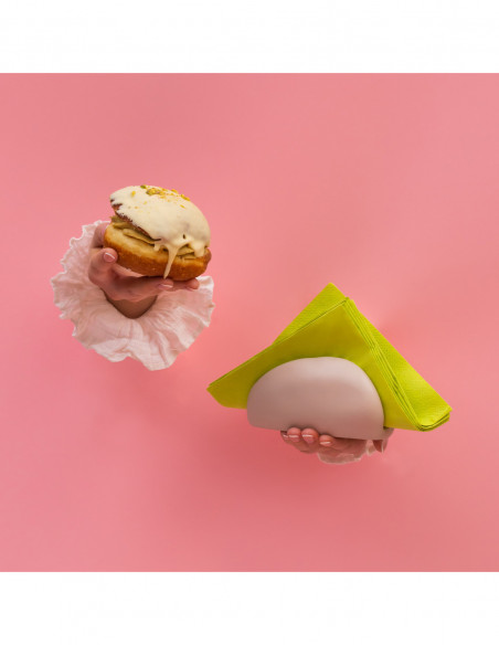 Serwetownik Smooth Light Beige Poli