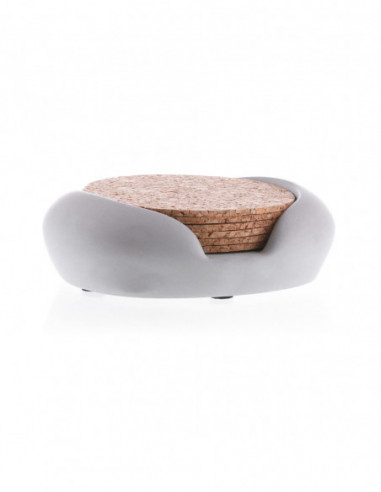 Pojemnik na podkładki Smooth Unpainted