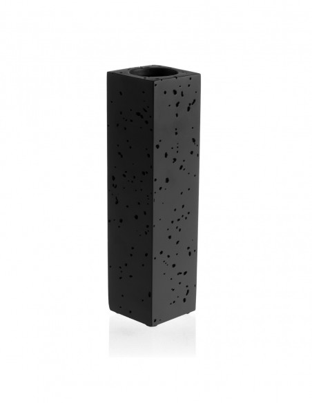 Wazon Loft Black Matt Poli