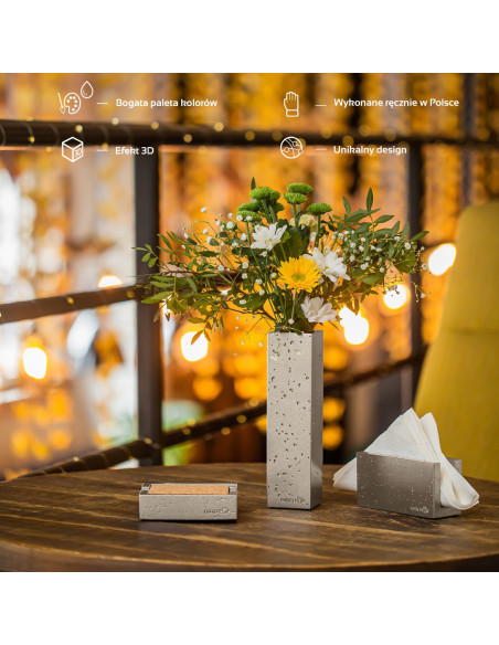 Wazon Loft Brass Poli