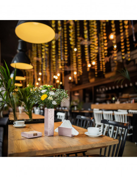 Wazon Loft Rose Gold Poli