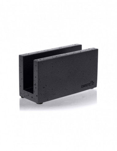 Serwetownik Loft Black Metallic Poli