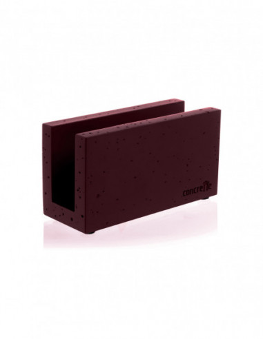 Serwetownik Loft Maroon Poli