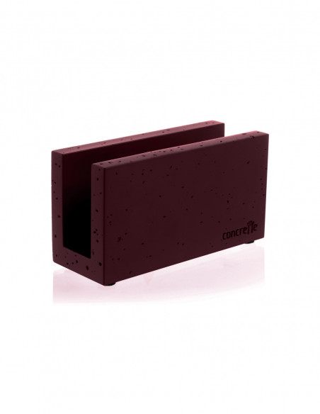 Serwetownik Loft Maroon Poli