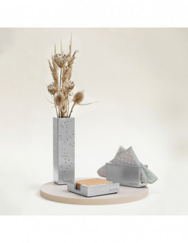 Serwetownik Loft Silver Poli