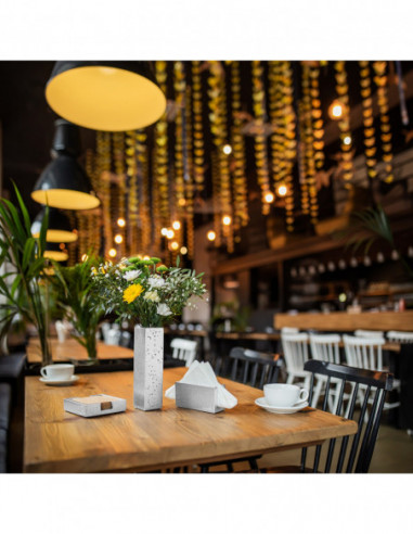 Serwetownik Loft Silver Poli