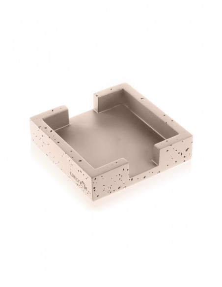 Pojemnik na podkładki Loft Light Beige Poli