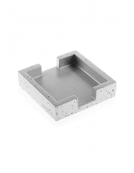 Pojemnik na podkładki Loft Silver Poli