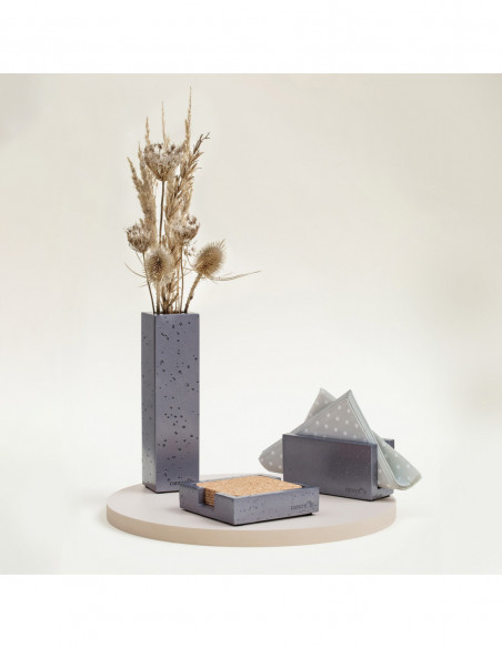 Pojemnik na podkładki Loft Steel Poli