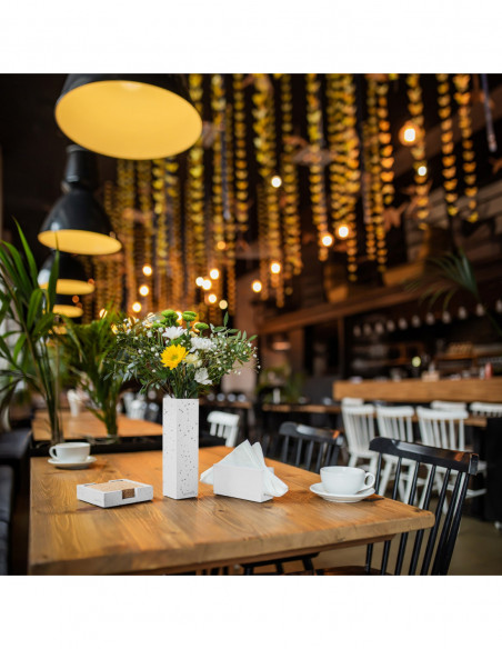 Pojemnik na podkładki Loft White Poli