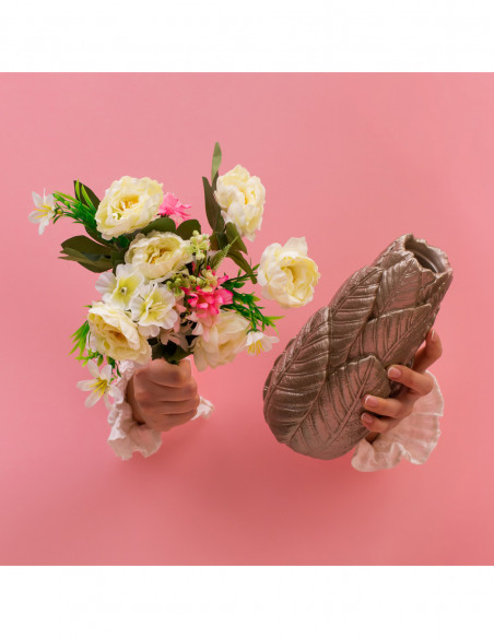 Wazon Home of Nature Silver Poli