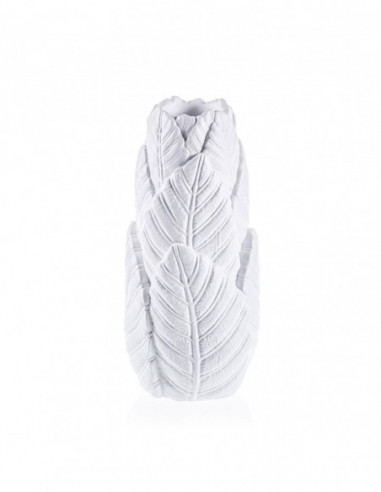 Wazon Home of Nature White Poli