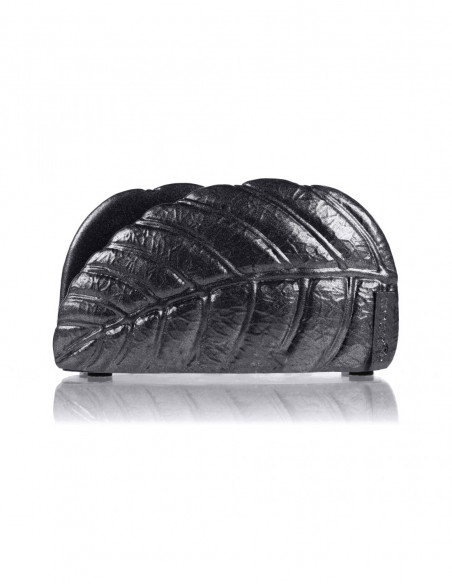 Serwetownik Home of Nature Black Metallic Poli