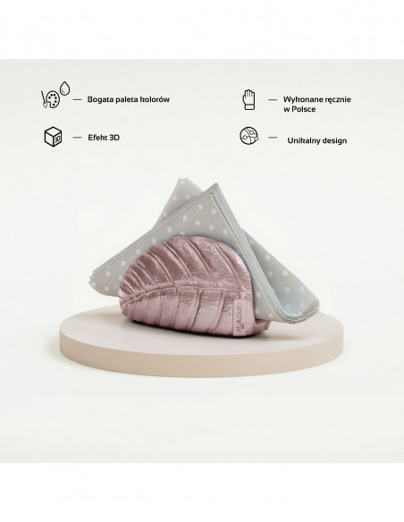 Serwetownik Home of Nature Rose Gold Poli