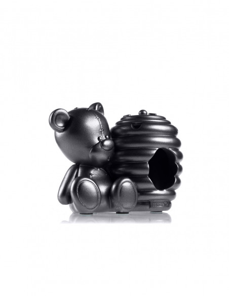 Misa na wełnę Teddy Bear Black Metallic Poli