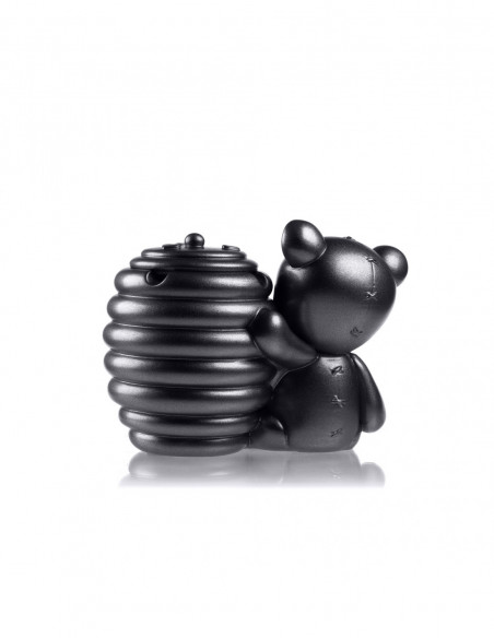 Misa na wełnę Teddy Bear Black Metallic Poli