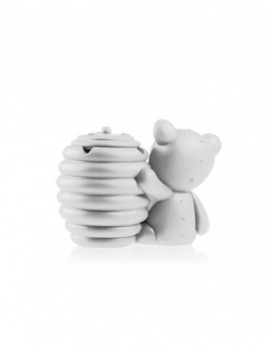 Misa na wełnę Teddy Bear White Poli