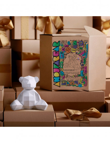 Kolorowanka 3D Anoufa Bear