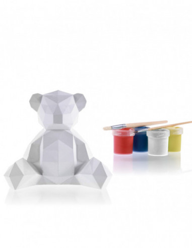 Kolorowanka 3D Anoufa Bear