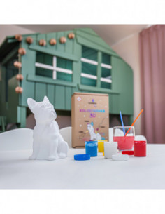 Kolorowanka 3D Bulldog Classic