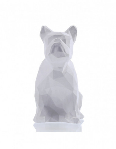 Kolorowanka 3D Bulldog Low-Poly