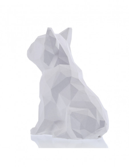 Kolorowanka 3D Bulldog Low-Poly