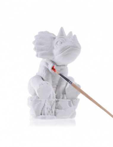 Kolorowanka 3D Elegant Dino