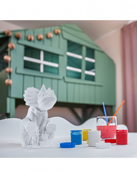 Kolorowanka 3D Elegant Dino