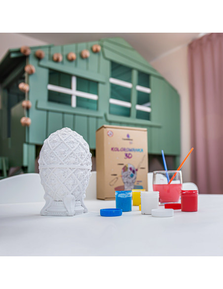 Kolorowanka 3D Faberge Egg