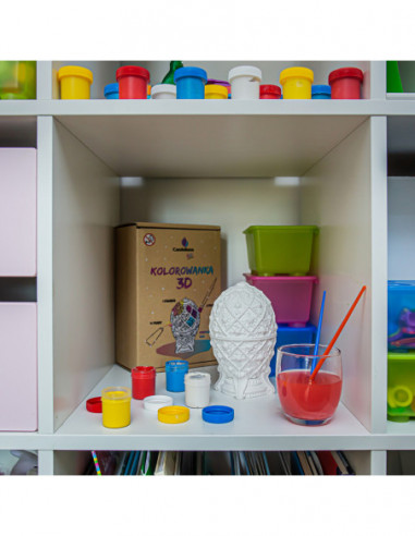 Kolorowanka 3D Faberge Egg