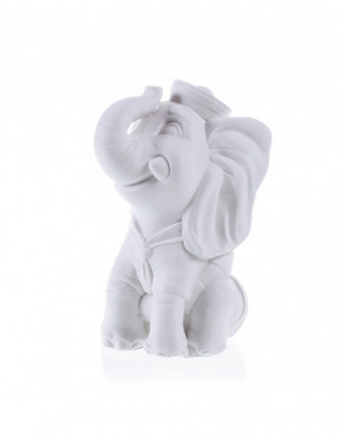 Kolorowanka 3D Funny Elephant