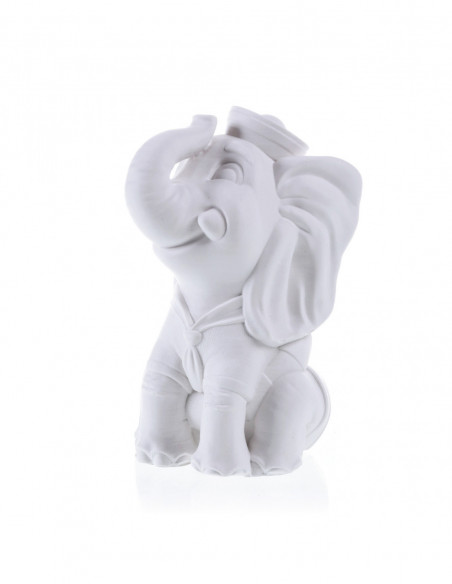 Kolorowanka 3D Funny Elephant